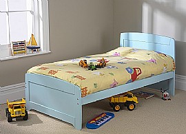 Rainbow Bed in White, Pink or Blue